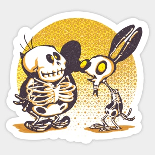 Bone & Boney Sticker